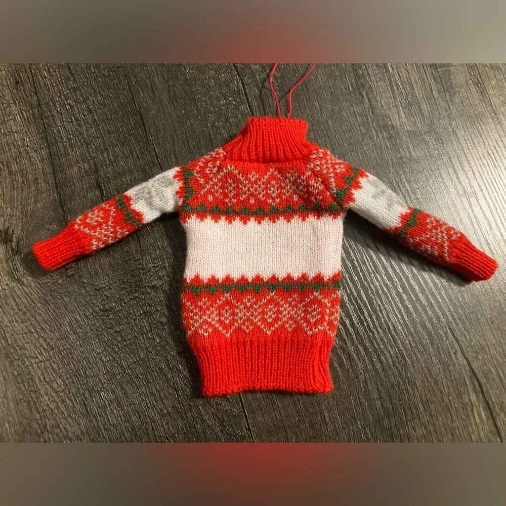 Zero foxtrot Christmas sweater ornament